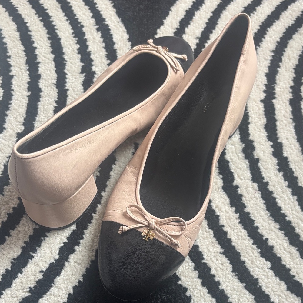 Tory Burch Two Toned Platform Shoes